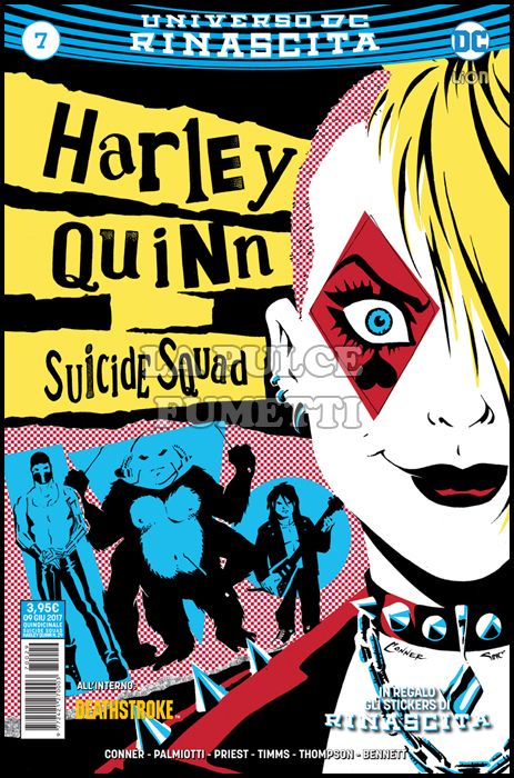 SUICIDE SQUAD/HARLEY QUINN # 29 - SUICIDE SQUAD/HARLEY QUINN 7 - RINASCITA + STICKERS